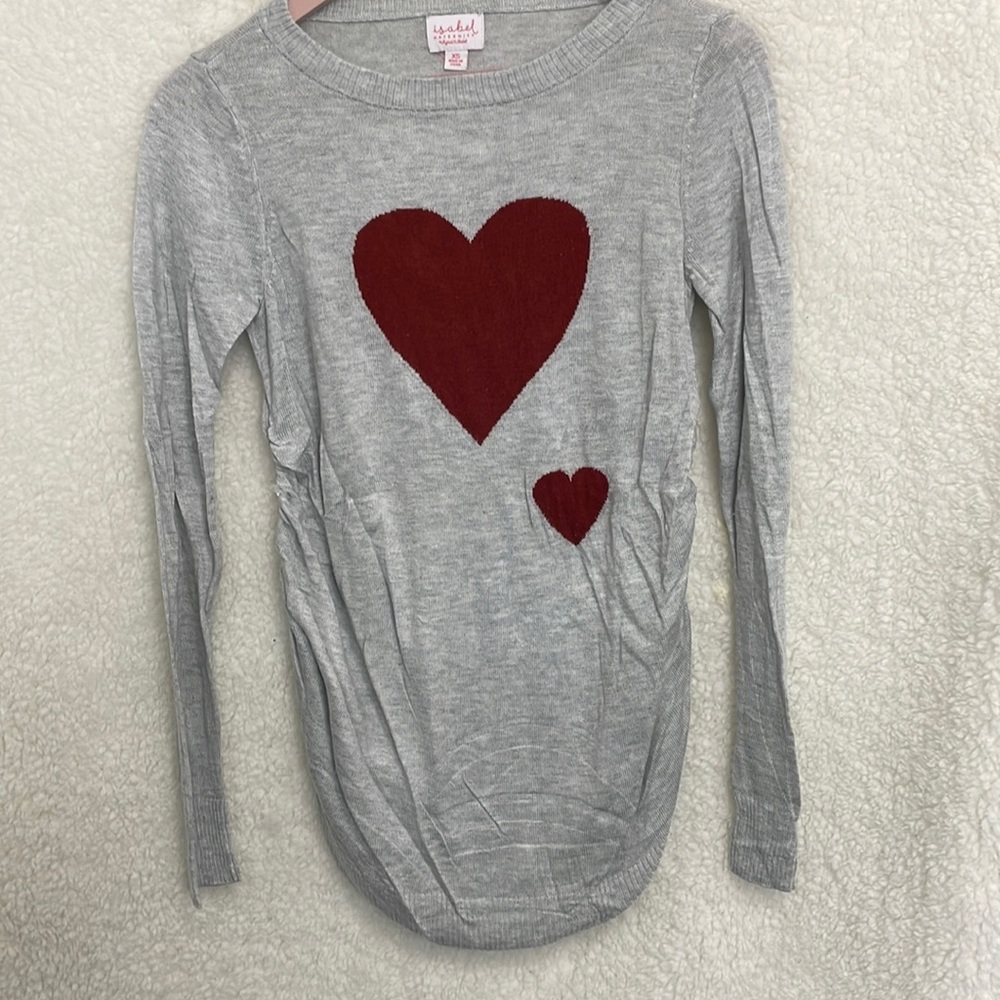 Isabel maternity long sleeve top.